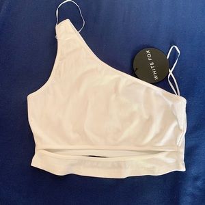 White Fox First Love Crop Top ✨